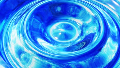 liquid pattern like waves in looped motion. 3d stylish abstract blue bg of wavy surface like brilliant liquid glass with beautiful gradient colors. 4k trendy colorful fluid animation.