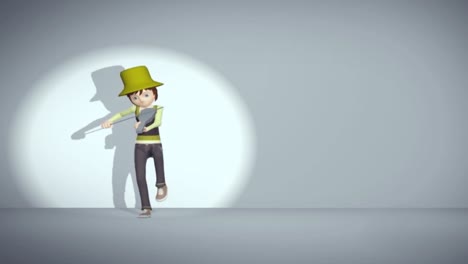 This-is-the-dance-3D-animation-of-a-Violent-girl-which-is-dancing-very-happily