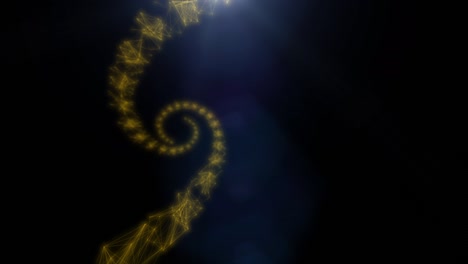 flujo abstracto fondo geométrico renderizado en 3d