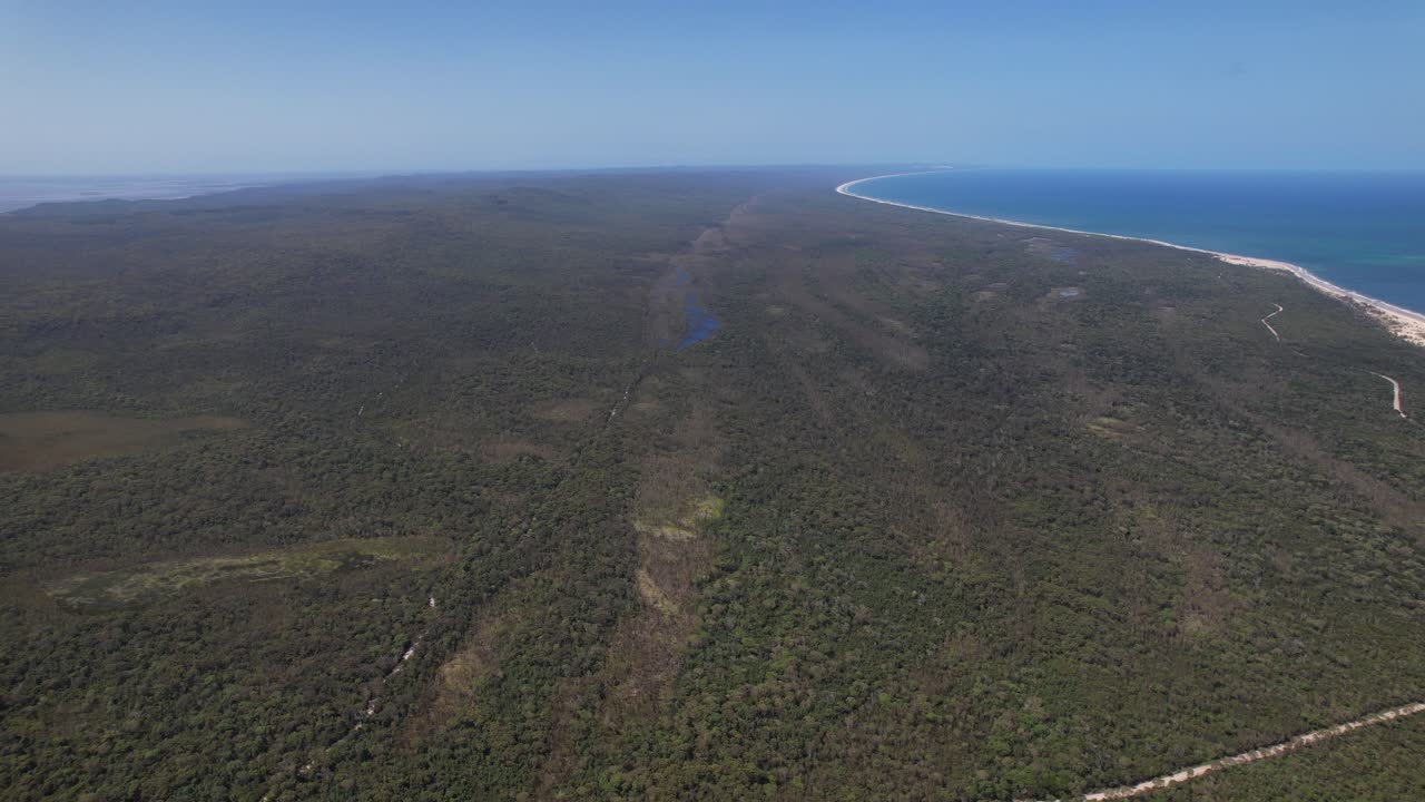 Inskip In Queensland, Australia - Aerial Panoramic