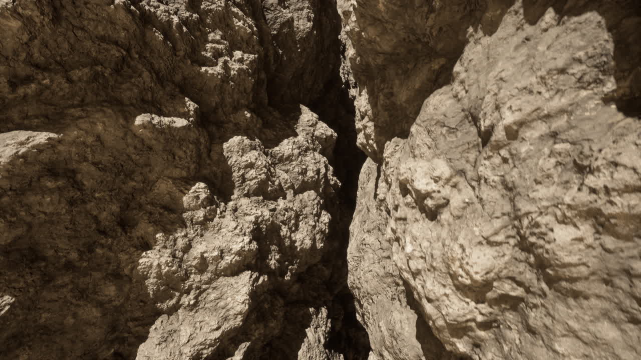 primer plano de una pared rocosa