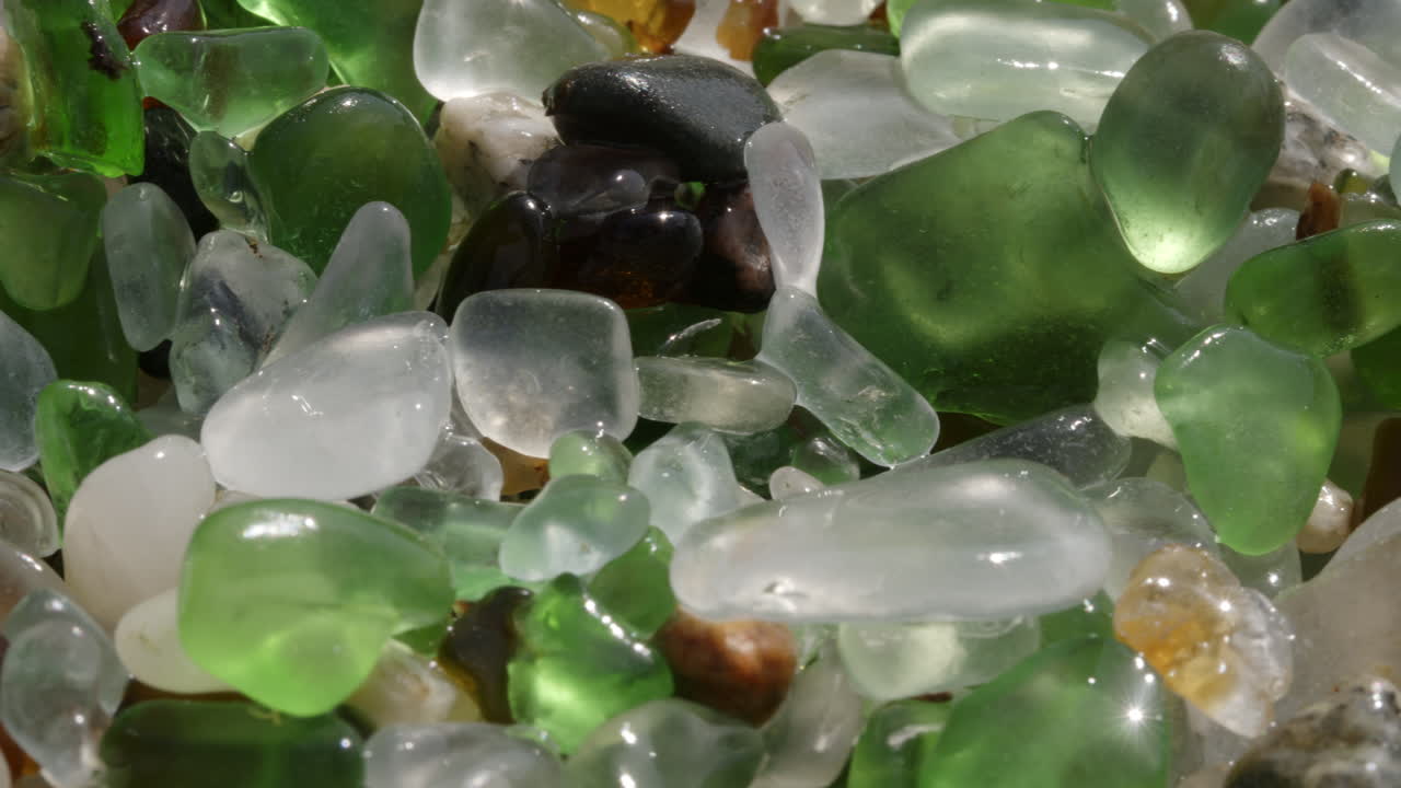 다채로운 바다 유리 컬렉션