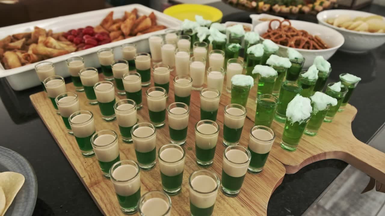 Party Food and Drink Buffet