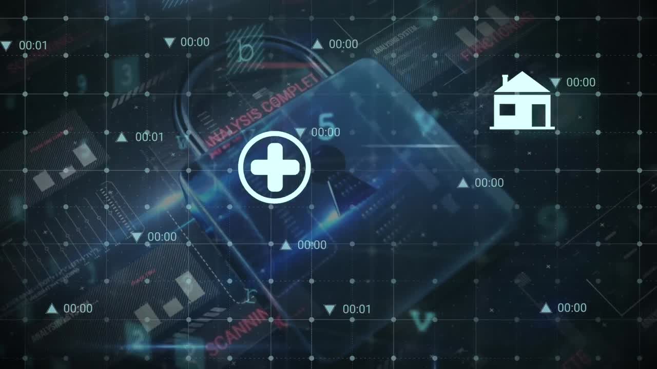 아이콘과  ⁇ 락을 통해 데이터 처리의 애니메이션