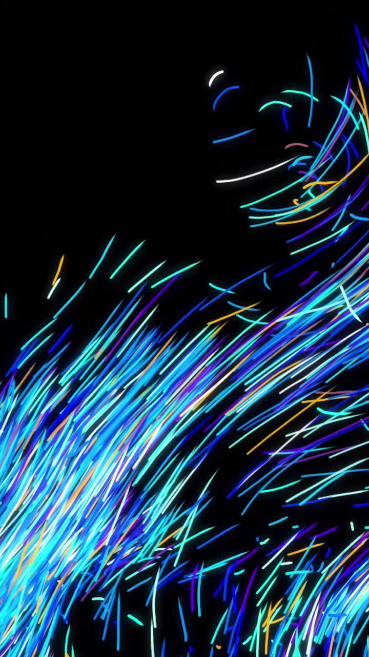 Abstract Neon Lines
