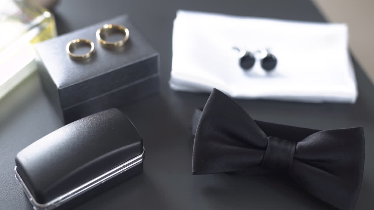 Groom's Accessories for a Wedding