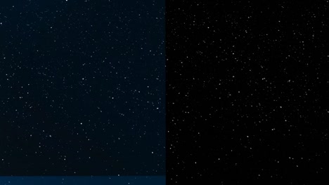 Animación-De-Nieve-Cayendo-Con-Espacio-De-Copia-Sobre-Fondo-Azul-Oscuro