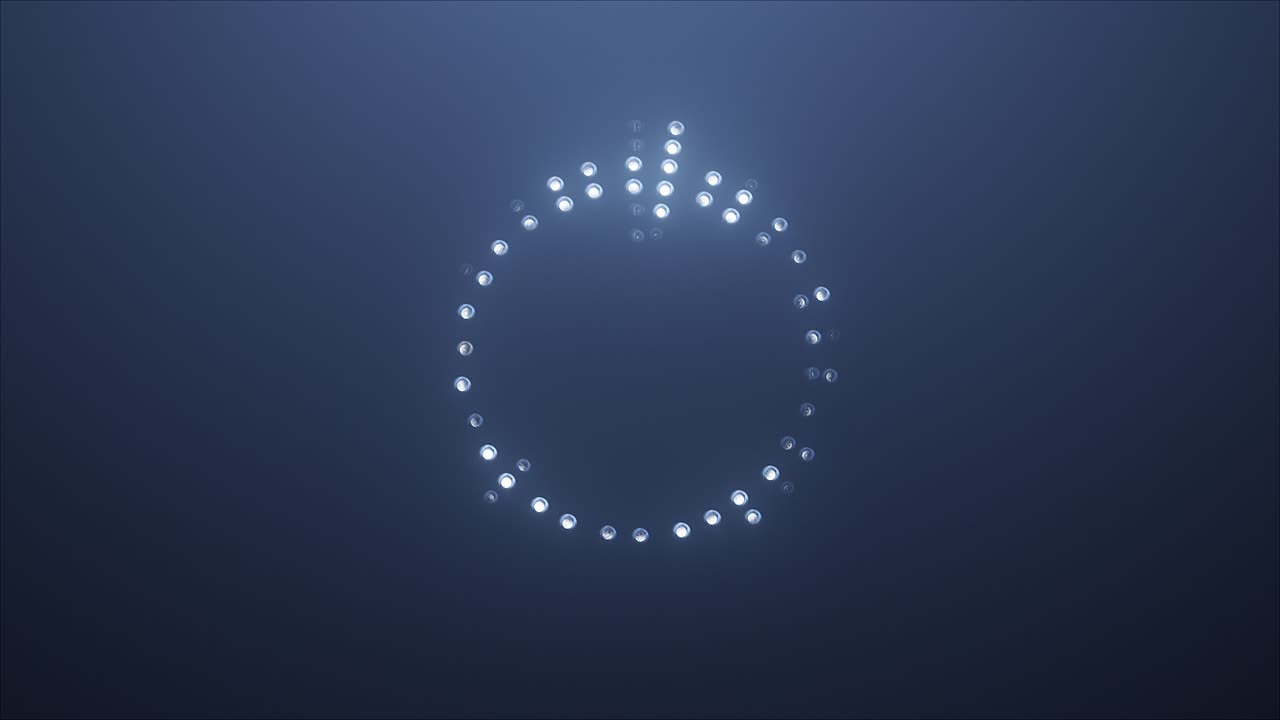 patrón de círculo brillante