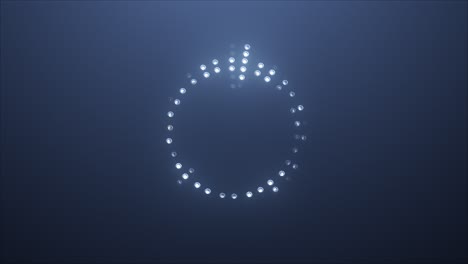 glowing circle pattern