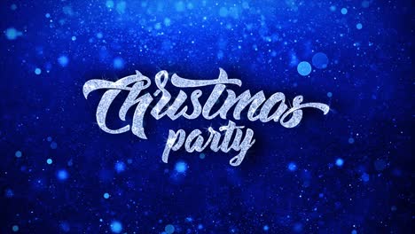 christmas party invitation graphic