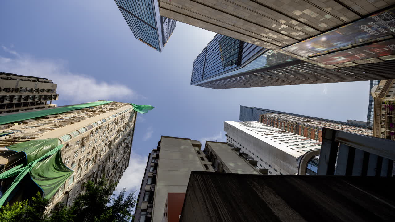 Timelapse of the amazing Chongqing city skyline from a high vantage point