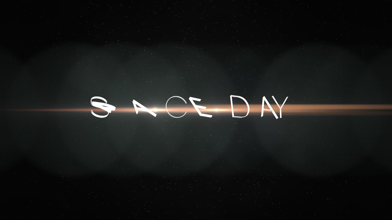 día espacial con pestañas rojas de estrellas en la galaxia.