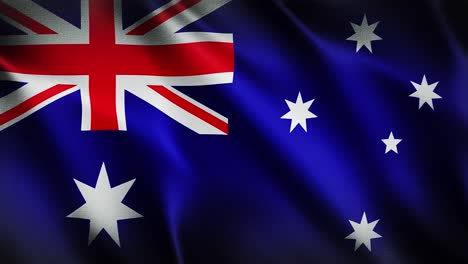 flag of australia waving background