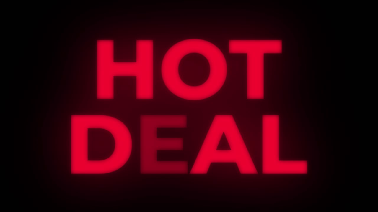Hot Deal Neon Sign