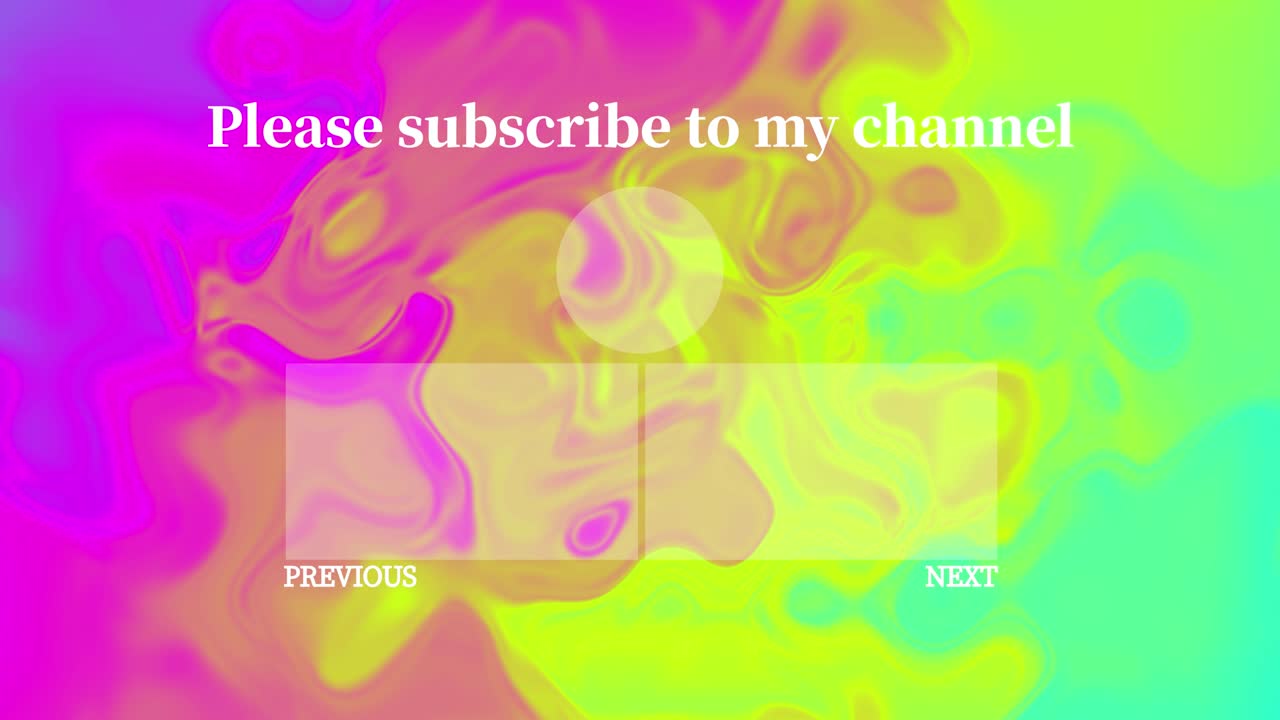 대리석 패턴 그라데이션 엔드 카드 엔딩 스크린 모션 그래픽