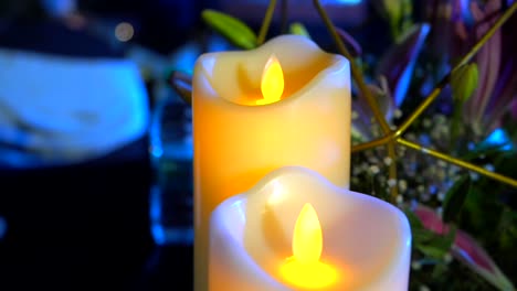 candles-showpiece-on-table-closeup-view