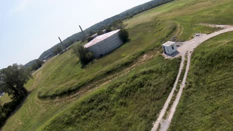 toma aérea de tierras de cultivo rural