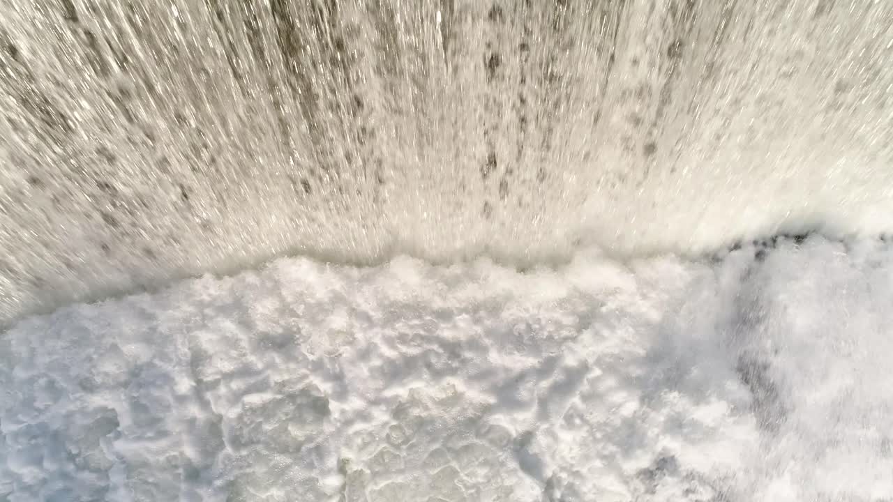 폭포 의 공중 전망