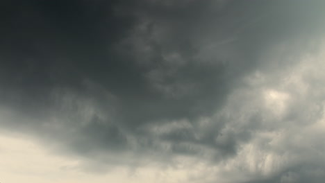 stormy clouds in the sky. timelapse
