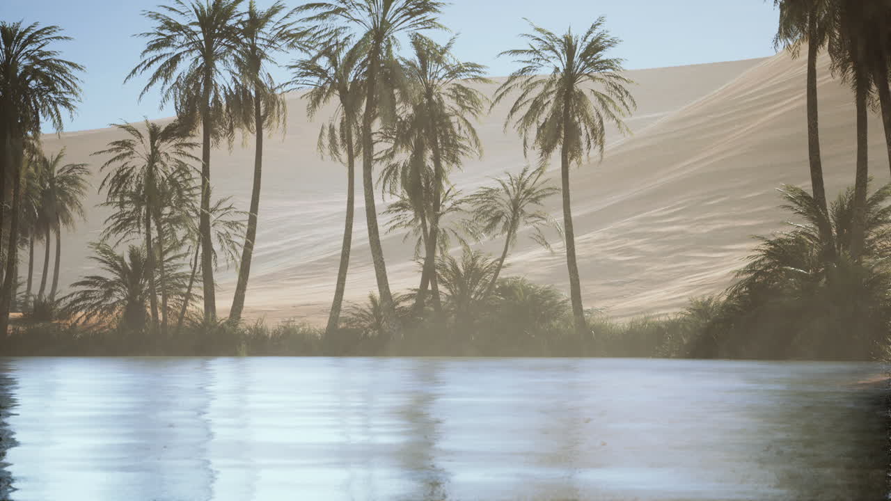 Oasis en el desierto