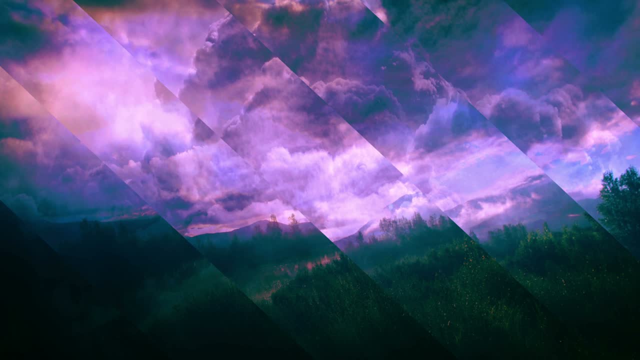 Fantasy Landscape Animation Background