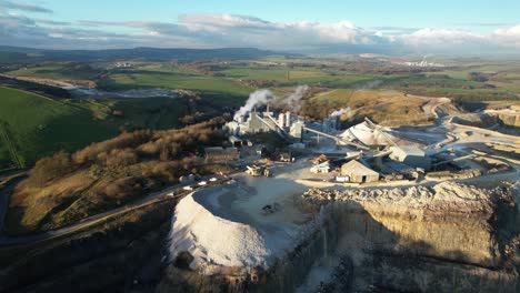 Industriesteinbruch-In-Großbritannien