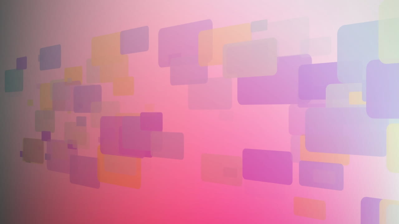 animación de formas coloridas que se mueven sobre un fondo gris.