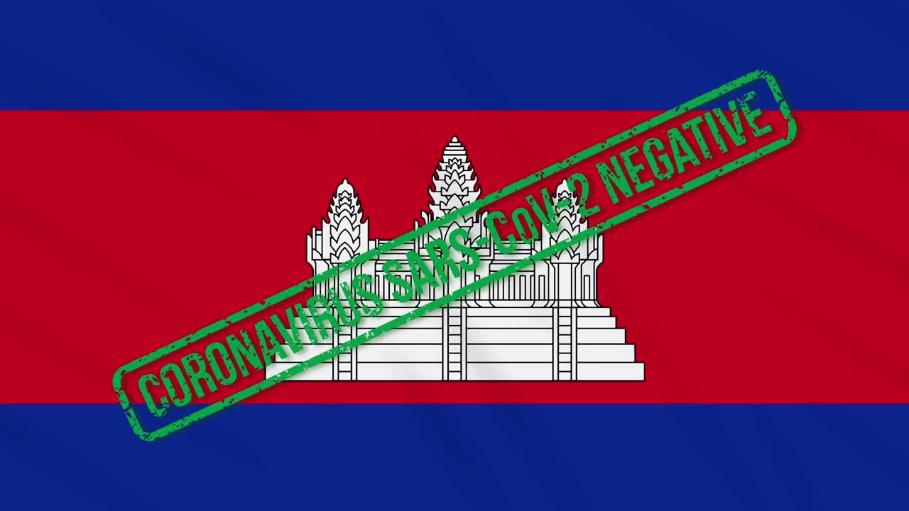 보디아는 코로나 바이러스로부터의 자유의 녹색 스프를 가진 발을 흔들고 있습니다.