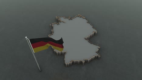 germany map background 4k