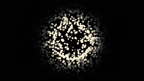 esfera de luz abstracta