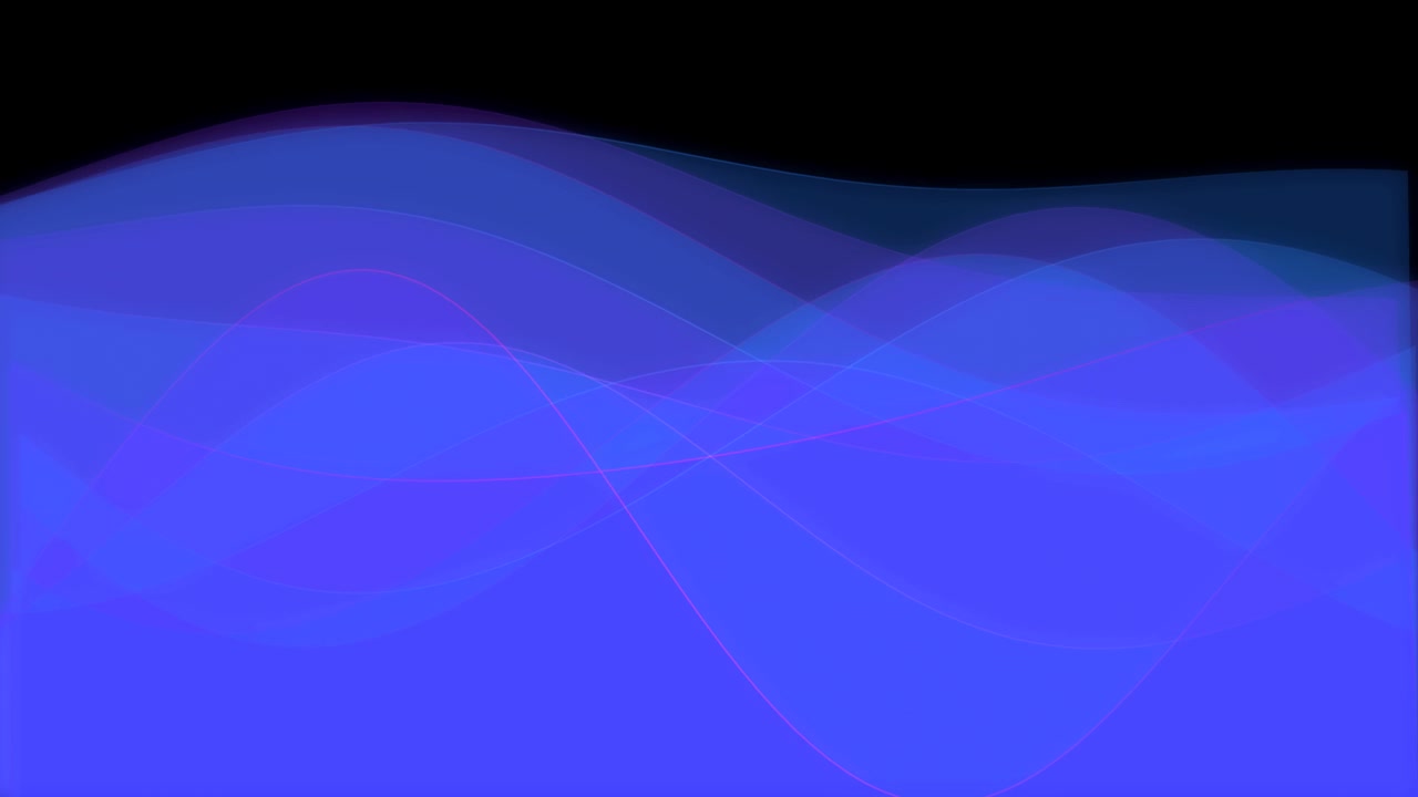 Abstract Blue Wave Motion Background
