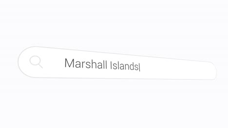 marshall islands in search box - internet browsing