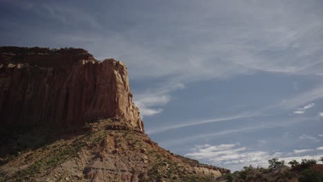 moab utah red rocks cloud timelapse near bridger jack