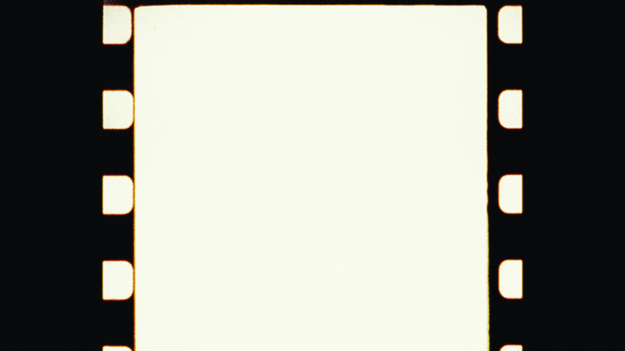 marco de película en blanco