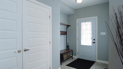 real estate clean home entry way gimbal