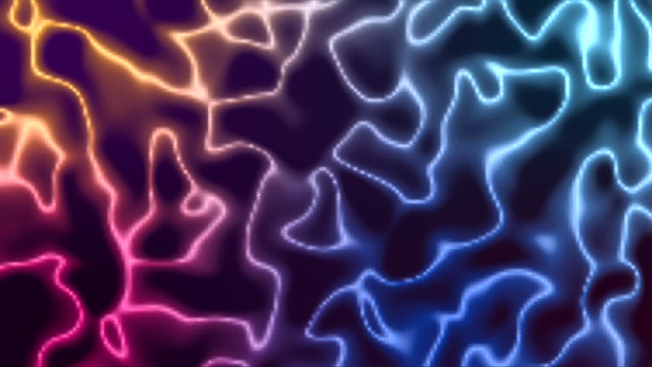 Light energy concept animation background