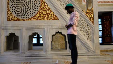mezquita de adoración africana