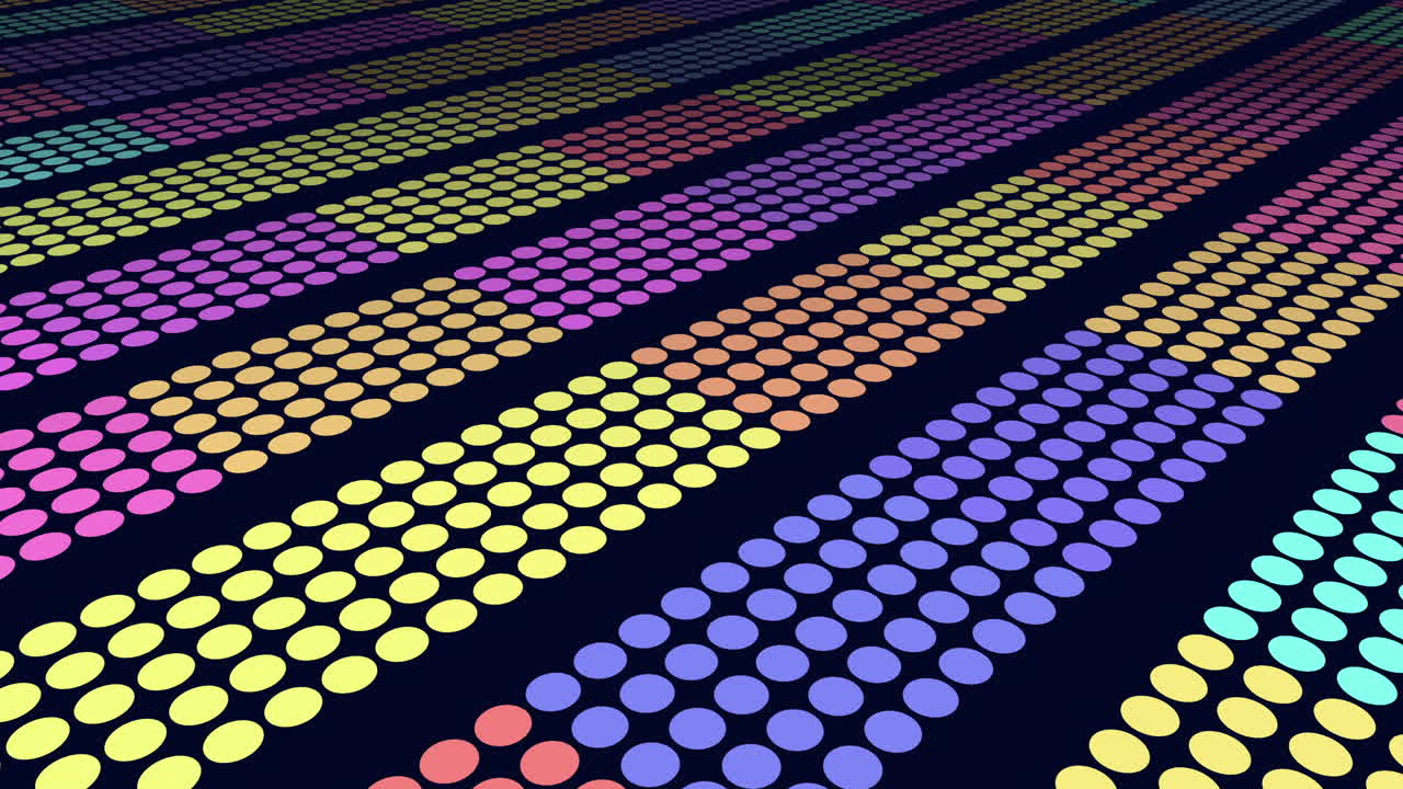 Vibrant colored dot pattern for eye-catching designs