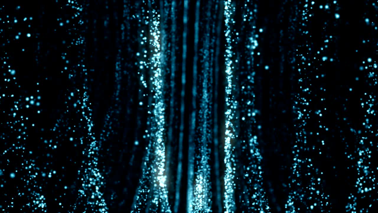 partículas de polvo abstracto luz bokeh títulos de movimiento bucle de fondo cinematográfico