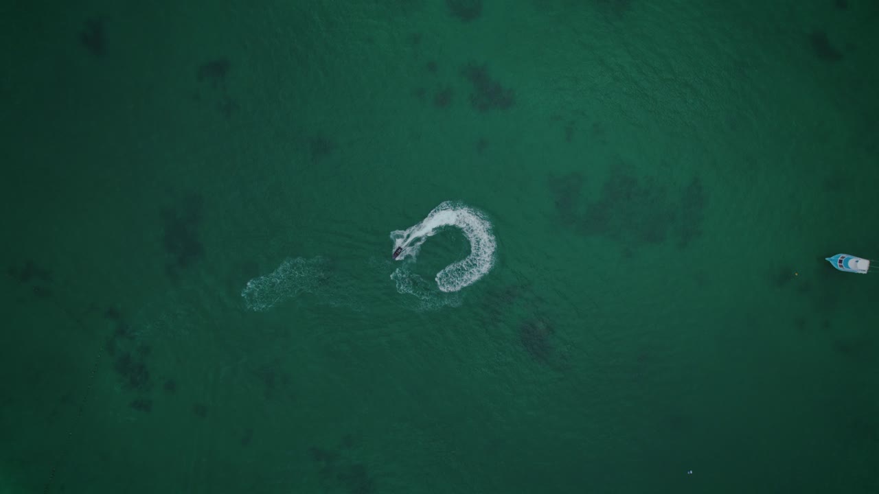 Jetskiing on the coast of the Indian Ocean in Nungwi, Zanzibar