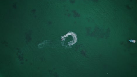 jetskiing on the coast of the indian ocean in nungwi, zanzibar