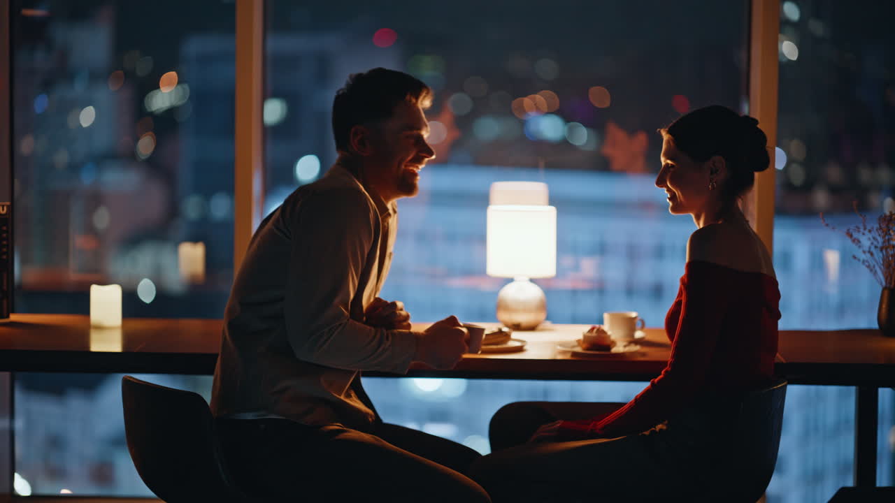 Couple on a Romantic Date Night