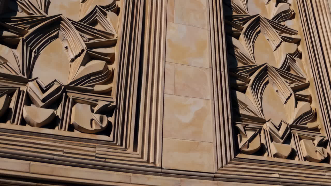 Ornamental Building Facade Detail