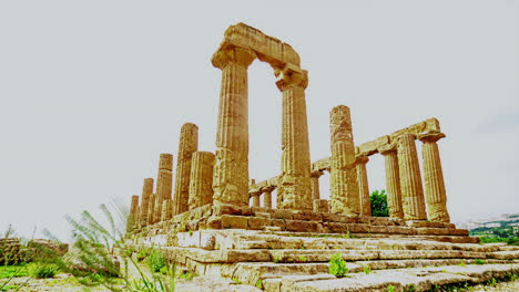 templo de juno in valley of the temples, italy