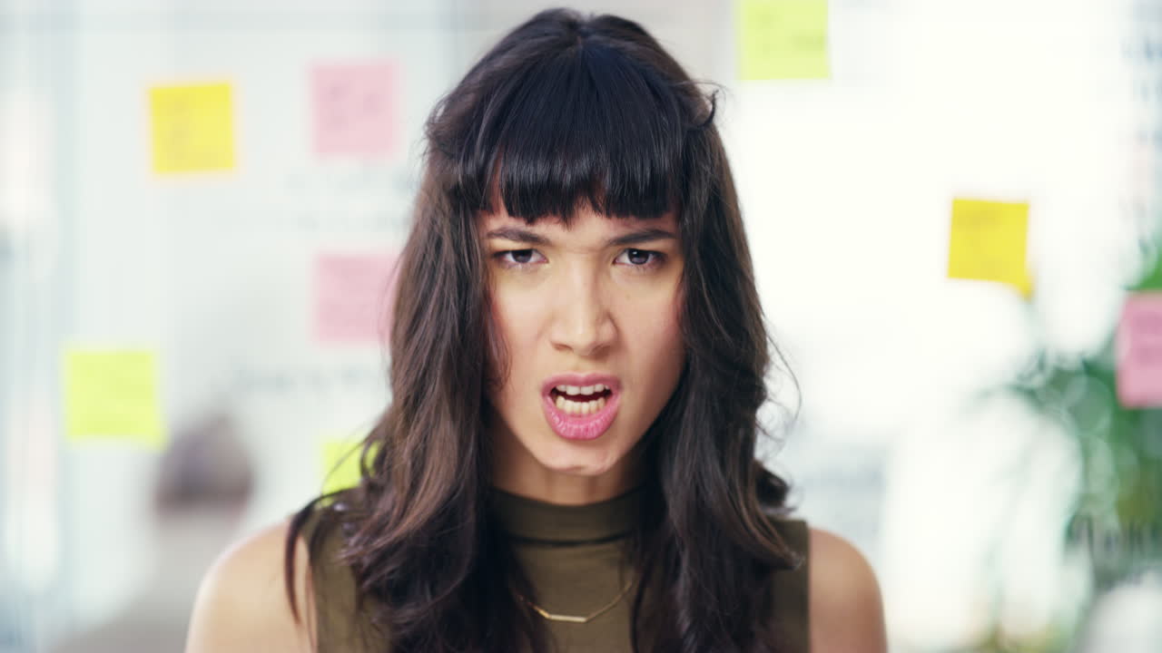 She can't take this frustration anymore...