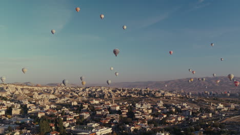 cappadocia hot air balloon ride at sunrise