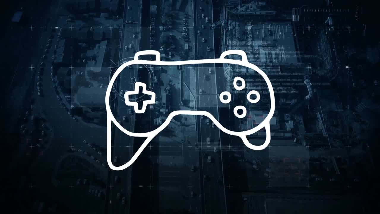 비디오 컨트롤러와 함께 고속도로