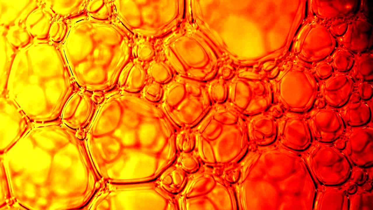 공기 거품, 비누 거품, 물의 표면 긴장, 무지개, 눈부신 비누 거룩, 다채로운 빛 반사, 비디오 효과, 배경, 4k