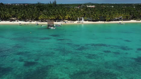 tropical beach in mauritius