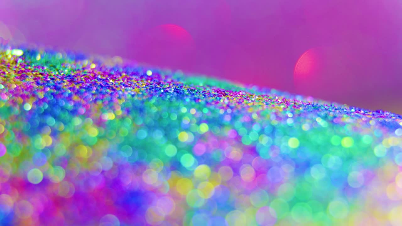 좋은 bokeh와 함께 다채로운 배경 텍스처의 선택적 초점